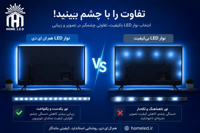 بک لایت اصلی و تقلبی: راهنمای کامل تشخیص و انتخاب درست برای دکور خانه شما